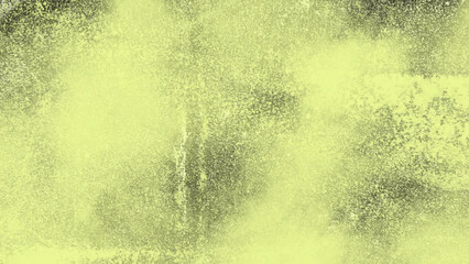 Soft, smoky chartreuse blend. Blurred green and yellow fog.