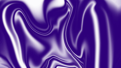 Obraz premium Flowing purple and white hues. Silky, reflective purple texture. Distorted purple reflections.