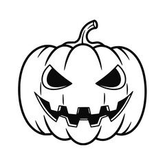 Pumpkin Head Vector