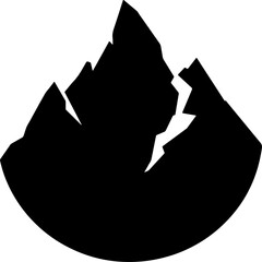 Mountain outdoor, adventure, travel,  forest, trees, pine trees, waves, water, bird, eagle,  deer vector bundle