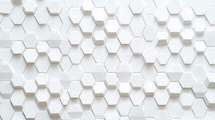 3D White Paper Cut Style Circle Background