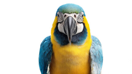Colorful parrot portrait