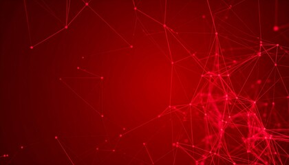 Abstract red network design (1)