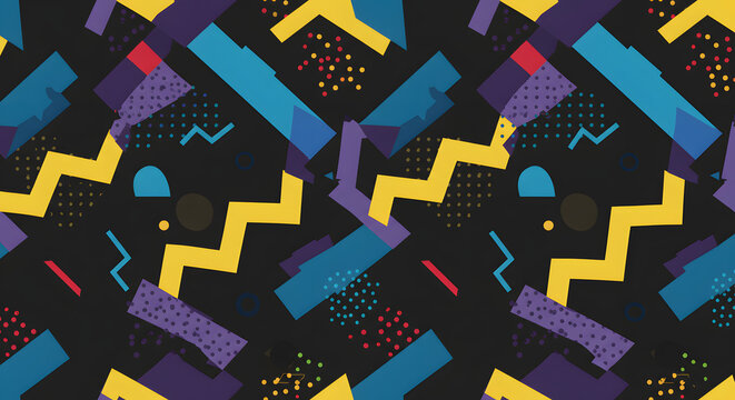 Abstract visualization of a digital data landscape with glowing neon cubes on a futuristic grid background.