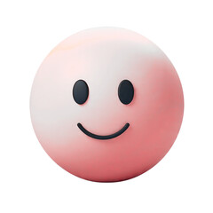 Fototapeta premium 3d smiley face