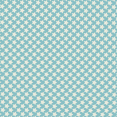 Abstract beautiful mint blue floral seamless pattern background. Vector seamless pattern.