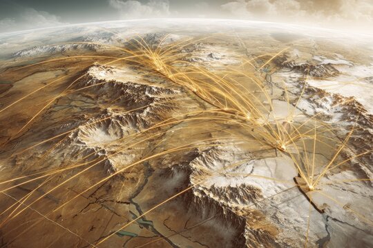 Visualizing growth: expanding grocery delivery zones across the us. Virtual grocery. Drone delivery. Price comparison.