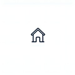 Vector image of a house