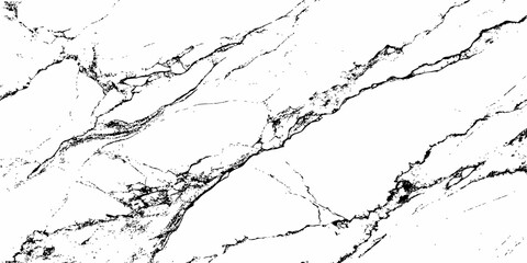 A high-resolution, close-up shot of a white marble or quartz surface with prominent, intricate black veining. The pattern should suggest natural stone,ideal for countertops, flooring,or wall cladding.