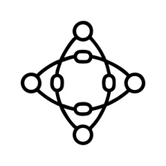 Scissors Icon for Creativity and Crafting Topics