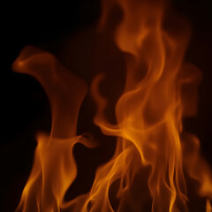 Close-up of Flames
