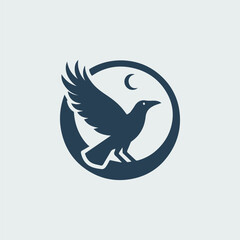 Crow hunter logo