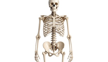 Human skeleton anatomical model