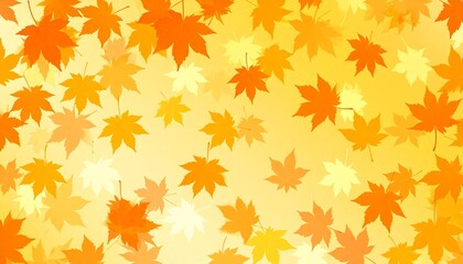 : 秋の落ち葉のイラスト