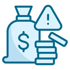 Financial Risk Icon