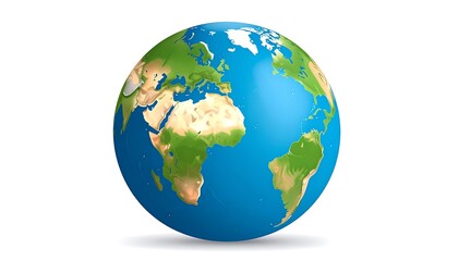 Fototapeta premium Earth globe illustration