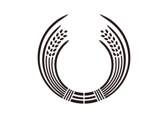 抱き稲の輪
