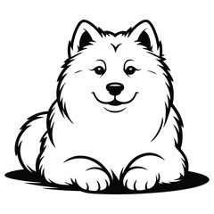 vector illustration of dog
