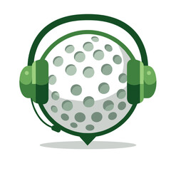 Golf Care Icon Logo Design Element