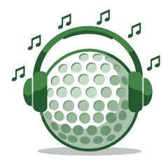 Golf Care Icon Logo Design Element