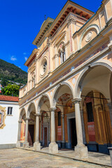 Madonna del Sasso church in Locarno, Switzerland