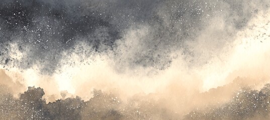 Gradient watercolor background moving from violet to peach 