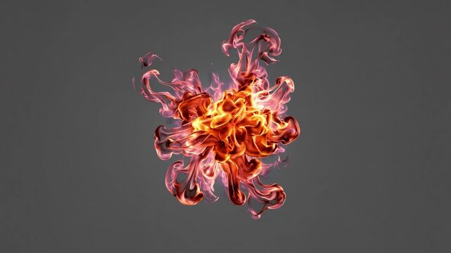 Vibrant Smoke Explosion Striking, Dynamic Image for HighImpact Marketing and Branding, Evoking Energy and Creativity.