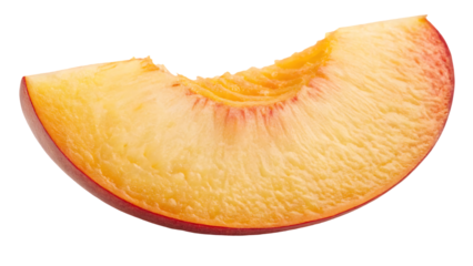 peach slice isolated png peach slice on transparent background png format no background png peach full depth of field