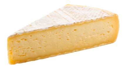 piece of cheese isolated with clipping path