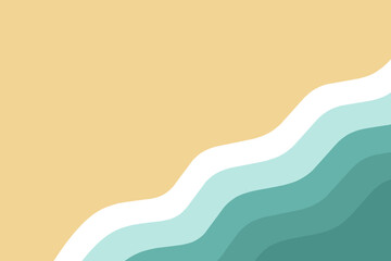 vector illustration of a wave
