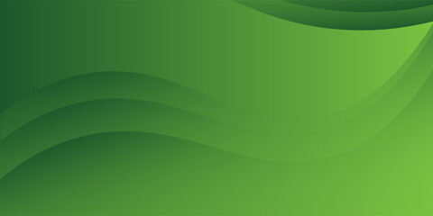 Abstract green wavy background. Vector EPS 10