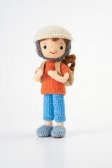 あみぐるみ人形　防災・避難訓練