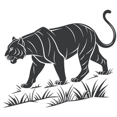 vector illustration of a rhinoceros