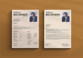 Minimal Resume