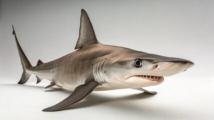 Fototapeta premium Hammerhead Shark on studio background