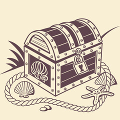 pirate treasure chest