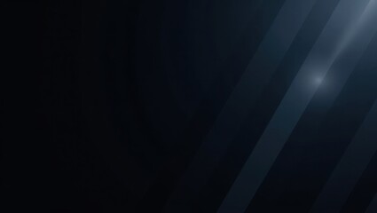 Dark Elegance Shines Through Sleek Minimalist Abstract Light Layers