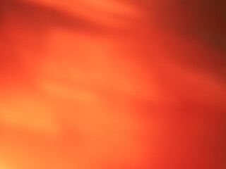 Soft blurred orange light for abstract background
