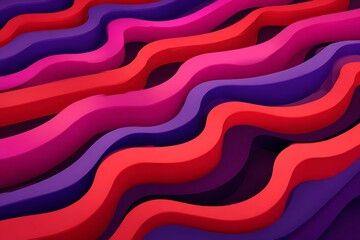 Abstract waves flow with vibrant colors
