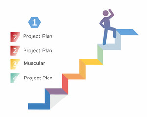 business man with arrow