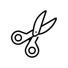 Scissors Icon for Creativity and Crafting Topics