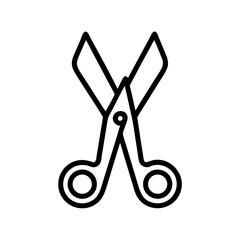 Scissors Icon for Creativity and Crafting Topics