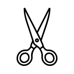 Scissors Icon for Creativity and Crafting Topics