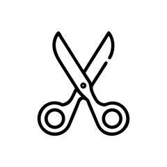 Scissors Icon for Creativity and Crafting Topics