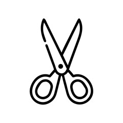 Scissors Icon for Creativity and Crafting Topics