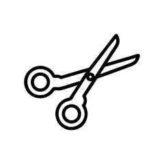Scissors Icon for Creativity and Crafting Topics