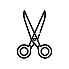 Scissors Icon for Creativity and Crafting Topics