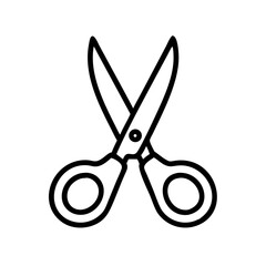 Scissors Icon for Creativity and Crafting Topics