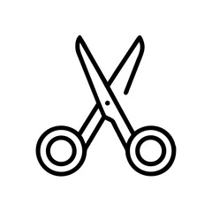 Scissors Icon for Creativity and Crafting Topics