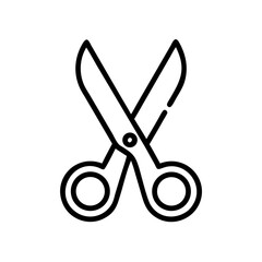Scissors Icon for Creativity and Crafting Topics